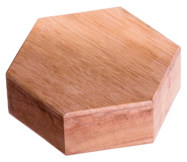Nataraj Hexagonal shaker, wood
