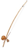 Berimbau, natur, groß, L 155cm Berimbau, natur, groß, L 155cm