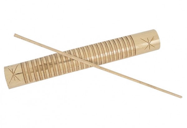 Contemporânea Reco-Reco, bamboo guiro, L 35cm
