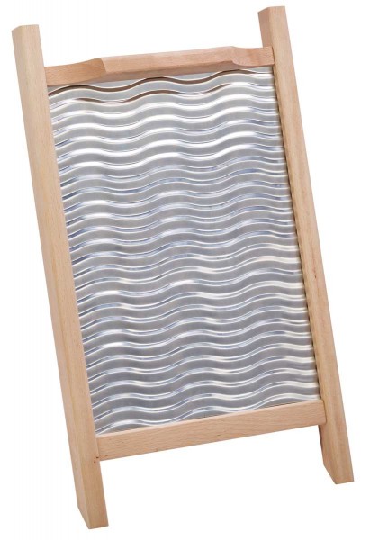 Washboard, beech, aluminium