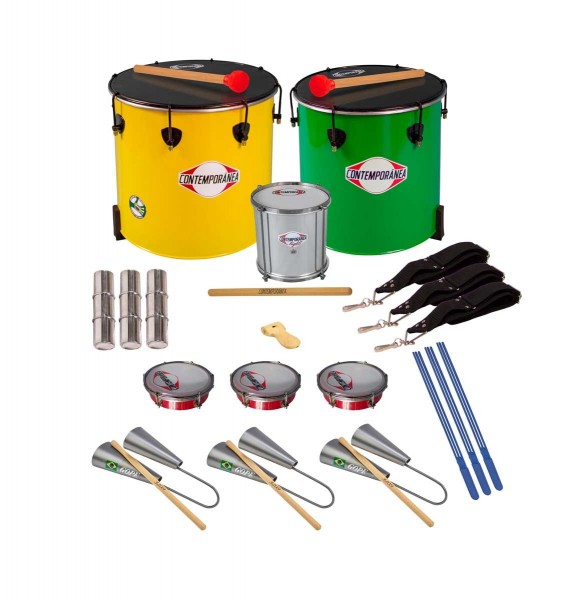Contemporânea Samba-Schul-Set A, 13 Instrumente