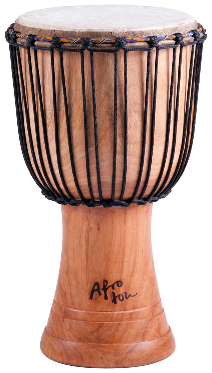 Afroton Djembe Standard, Ø 24 cm, H 44 cm Afrikanische Trommeln Afroton