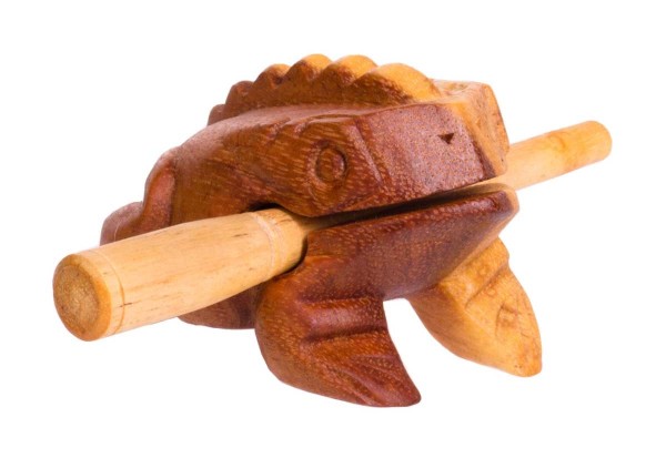   Froggy, S, appr. 9,5cm, soft-wood scraper