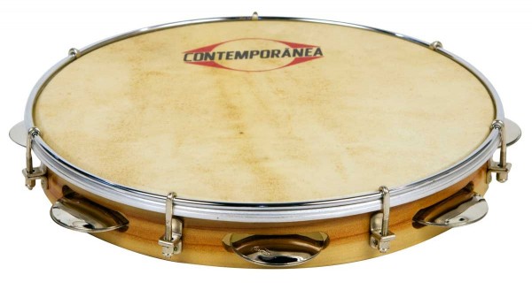Contemporânea Pandeiro, Pro, Ø 11, Holz, Naturfell