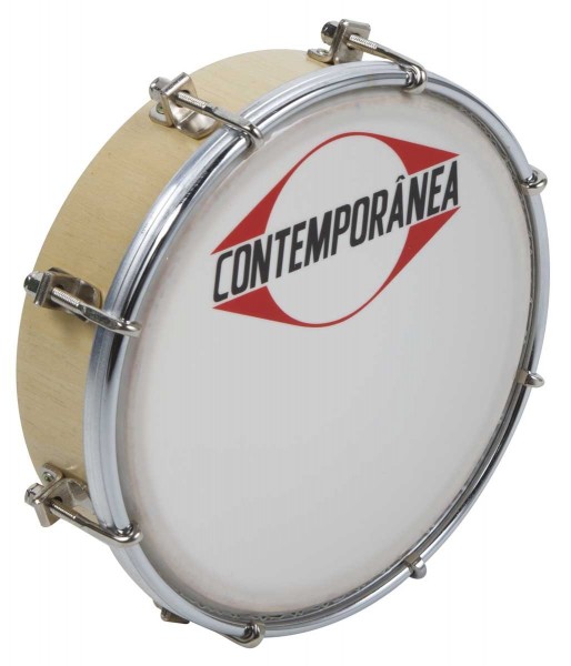 Contemporânea Tamborim, wood, 8 lugs