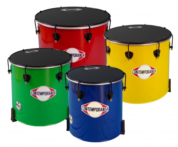 Contemporânea Surdo, Alu, 4er Set, Ø 12“ - 18