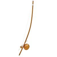 Vorschau: Berimbau, natur, groß, Eschenholz, L 160cm   Vorschau: Berimbau, natur, groß, Eschenholz, L 160cm