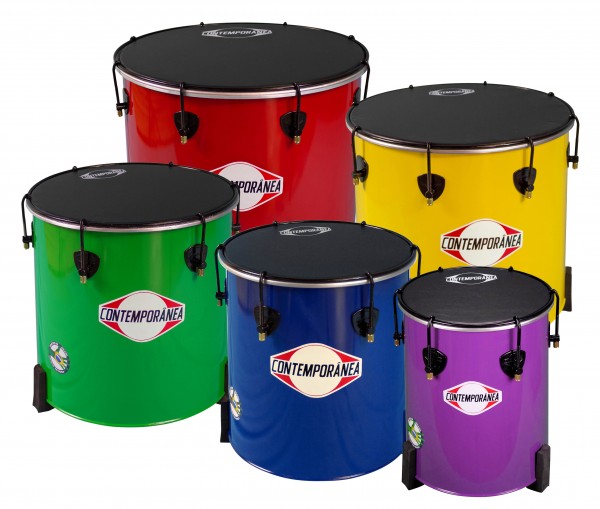 Contemporânea Surdo, Alu, set of 5, Ø 10“ - 18"
