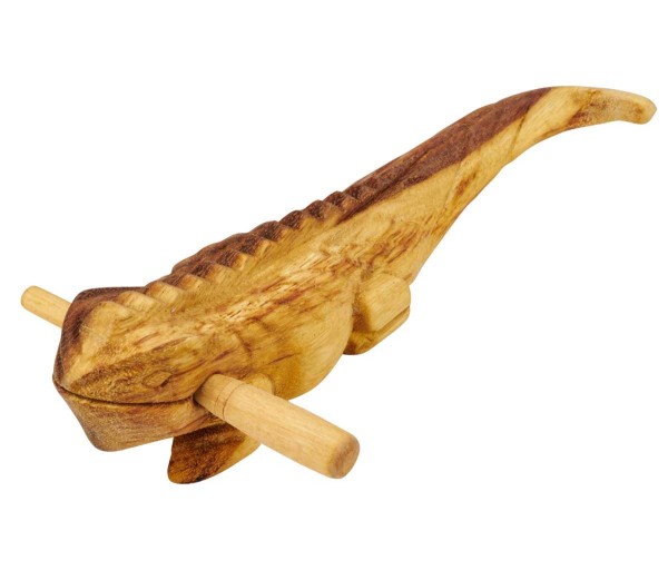   Iguana-guiro, 30cm, soft-wood scraper