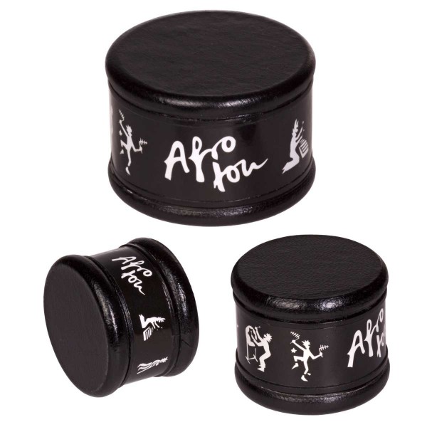 Afroton Talking Shaker, schwarz, 3er Set