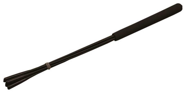Contemporânea Tamborim-Peitsche, Mocidade, 7 schwarze Nylonstäbe, L 32,5cm