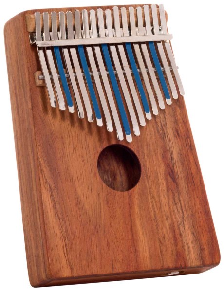 AMI - Hugh Tracey Kalimba, Treble, Box, mit Pickup, 17 Töne