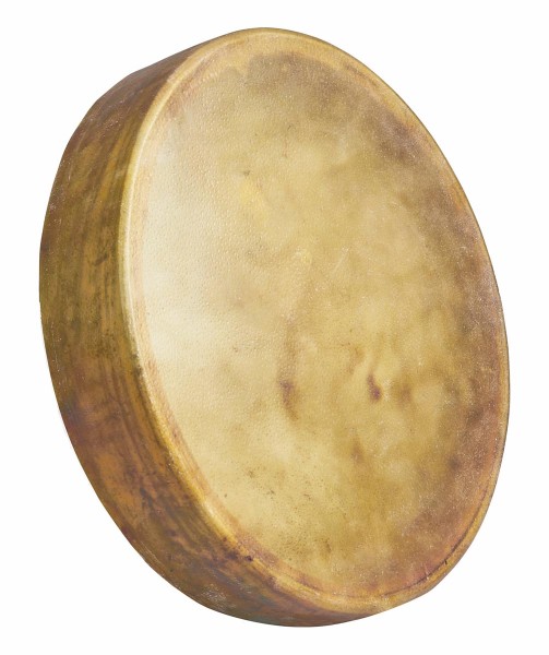 Afroton Thunderdrum, Kuhfell, Ø 16“, indian. Rahmentrommel mit Schlägel