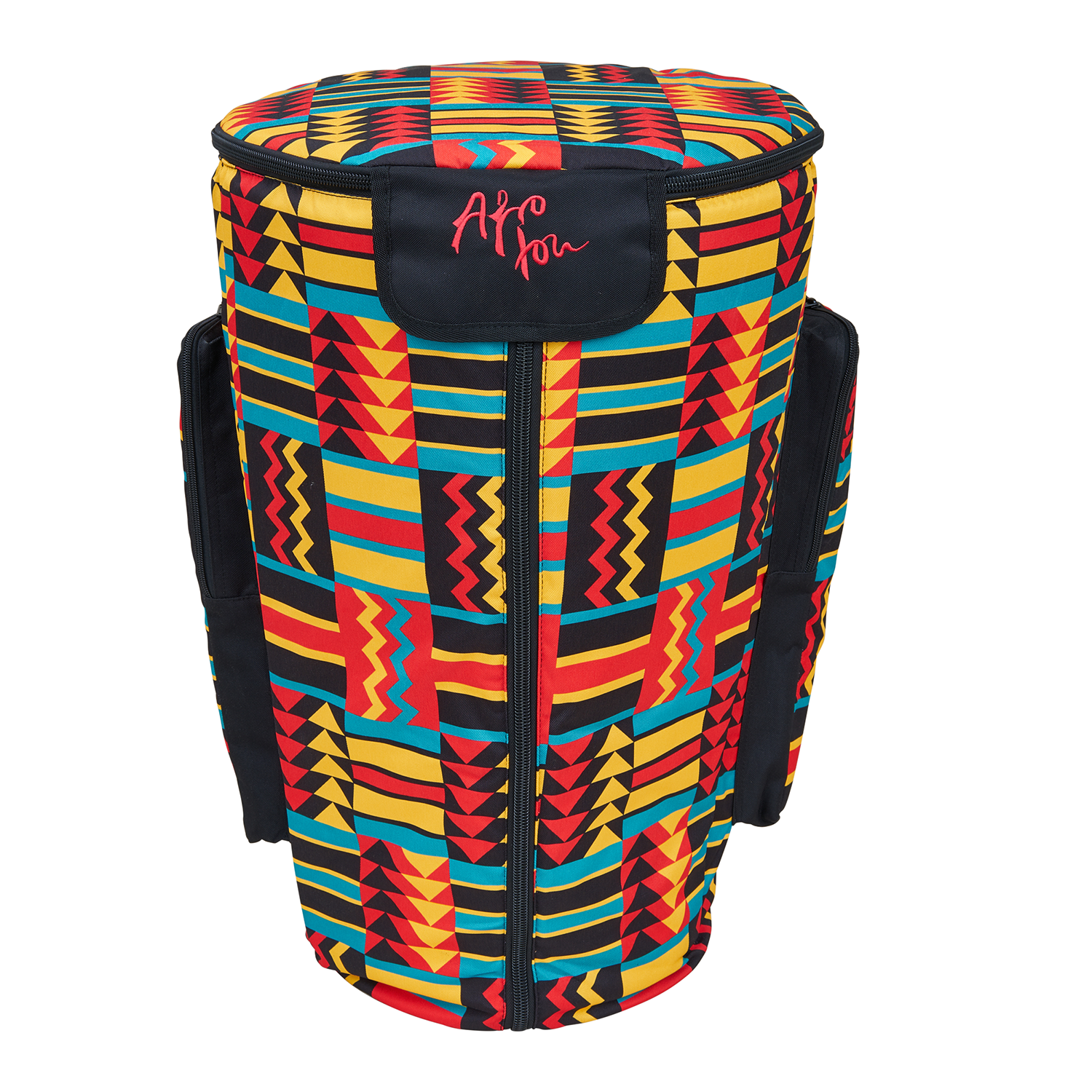 Djembe bag, Pro, Afro, L - up to Ø 32cm, H 65cm, Foot Ø 29cm