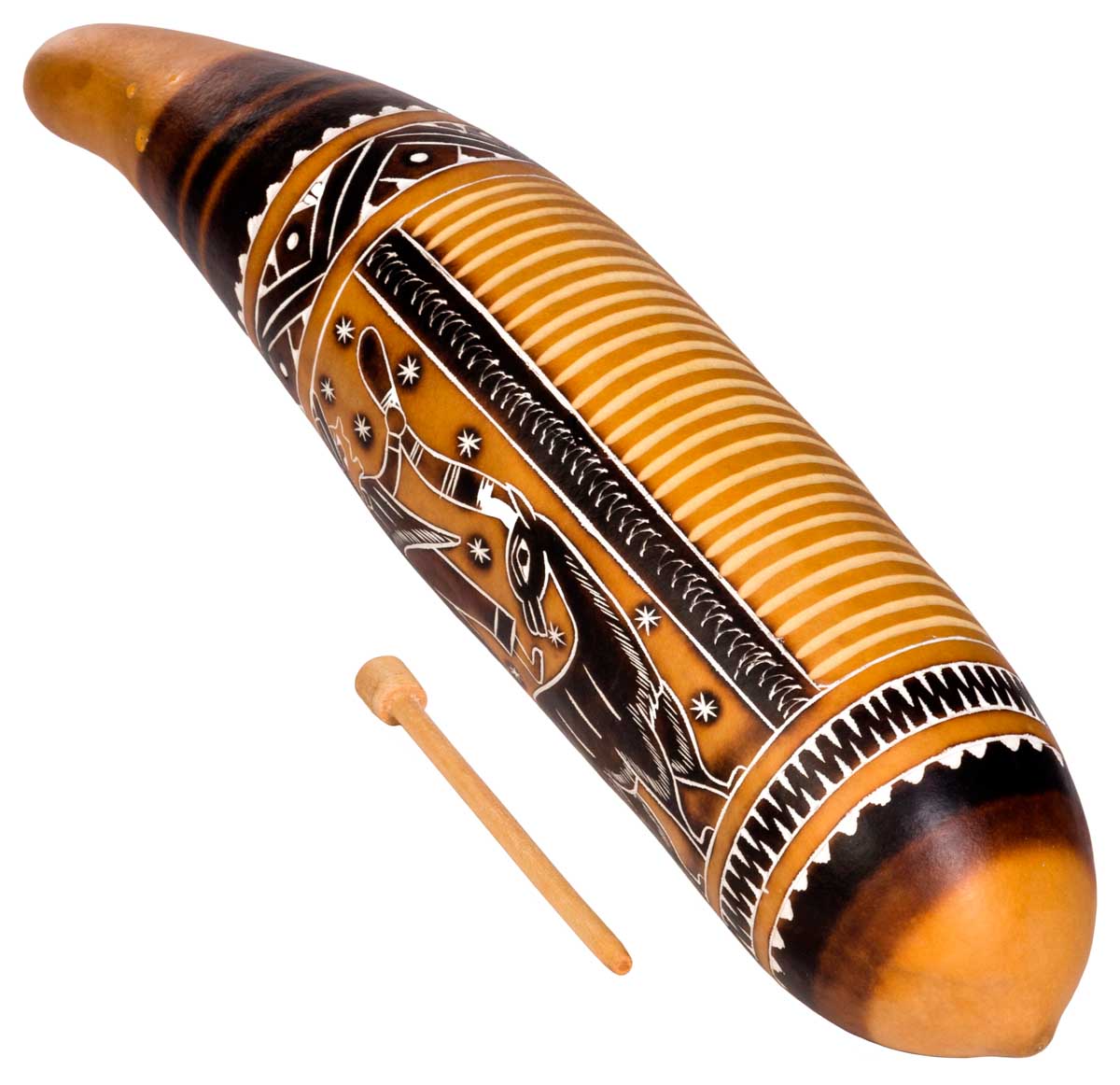Guroshaker Animal Guiro Percussion Instruments Products Afroton