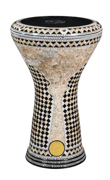 Gawharet Darabuka, pro, solo, Ø 22cm, H 43cm, mother of pearl