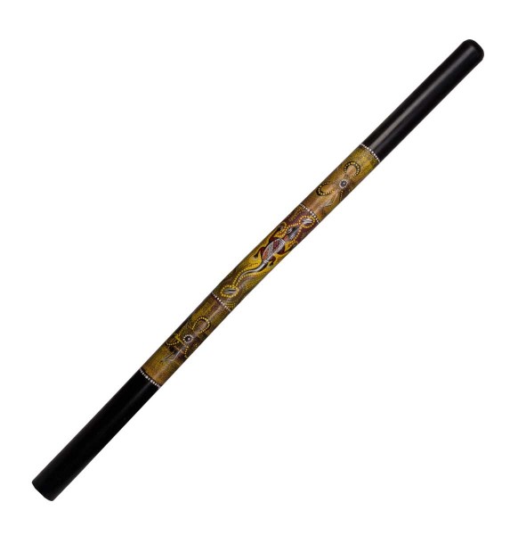   Didgeridoo, bamboo, painted