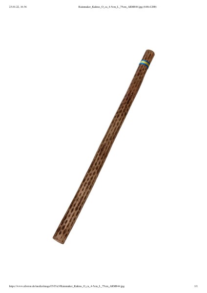   Rainmaker, Ø c. 4-5cm, L 75cm, no sales to non-EU countries "CITES certified"