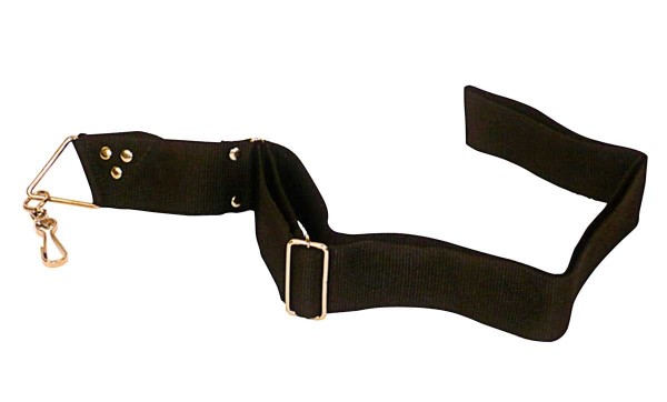 Contemporânea Belt, nylon, 1 hook, white
