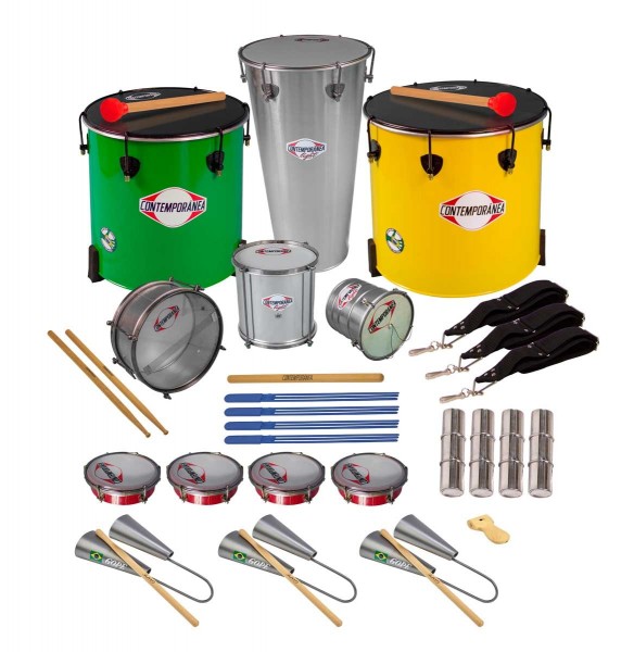Contemporânea Samba-Schul-Set B, 18 Instrumente