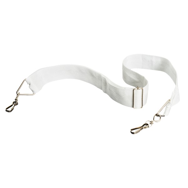 Contemporânea Belt, nylon, 2 hooks, white