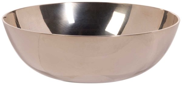   Singing bowl, cast, polished, Ø 17cm