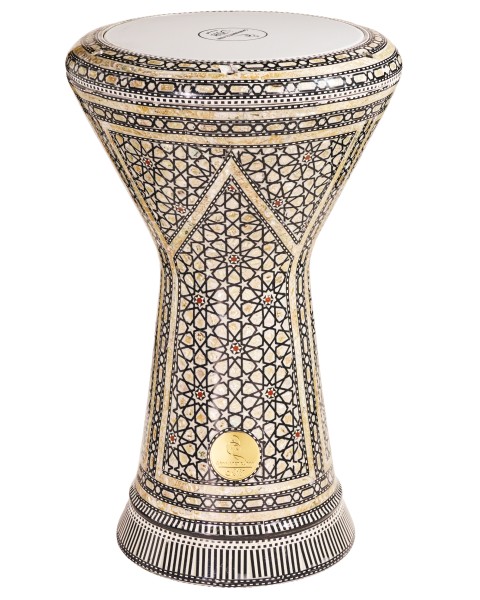 Gawharet Darabuka, pro, Sombaty, Ø 23cm, H 48cm, mother of pearl