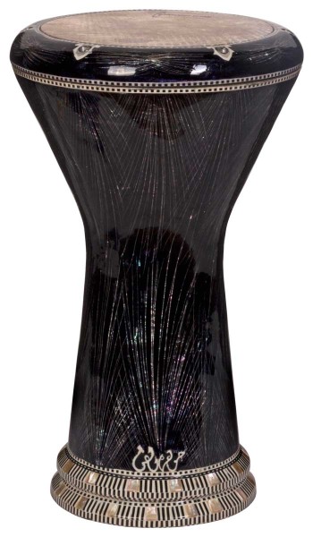 Gawharet Darabuka, Pro, Sombaty, Alu, Ø 23, H 48cm, Perlmutt, Remofell