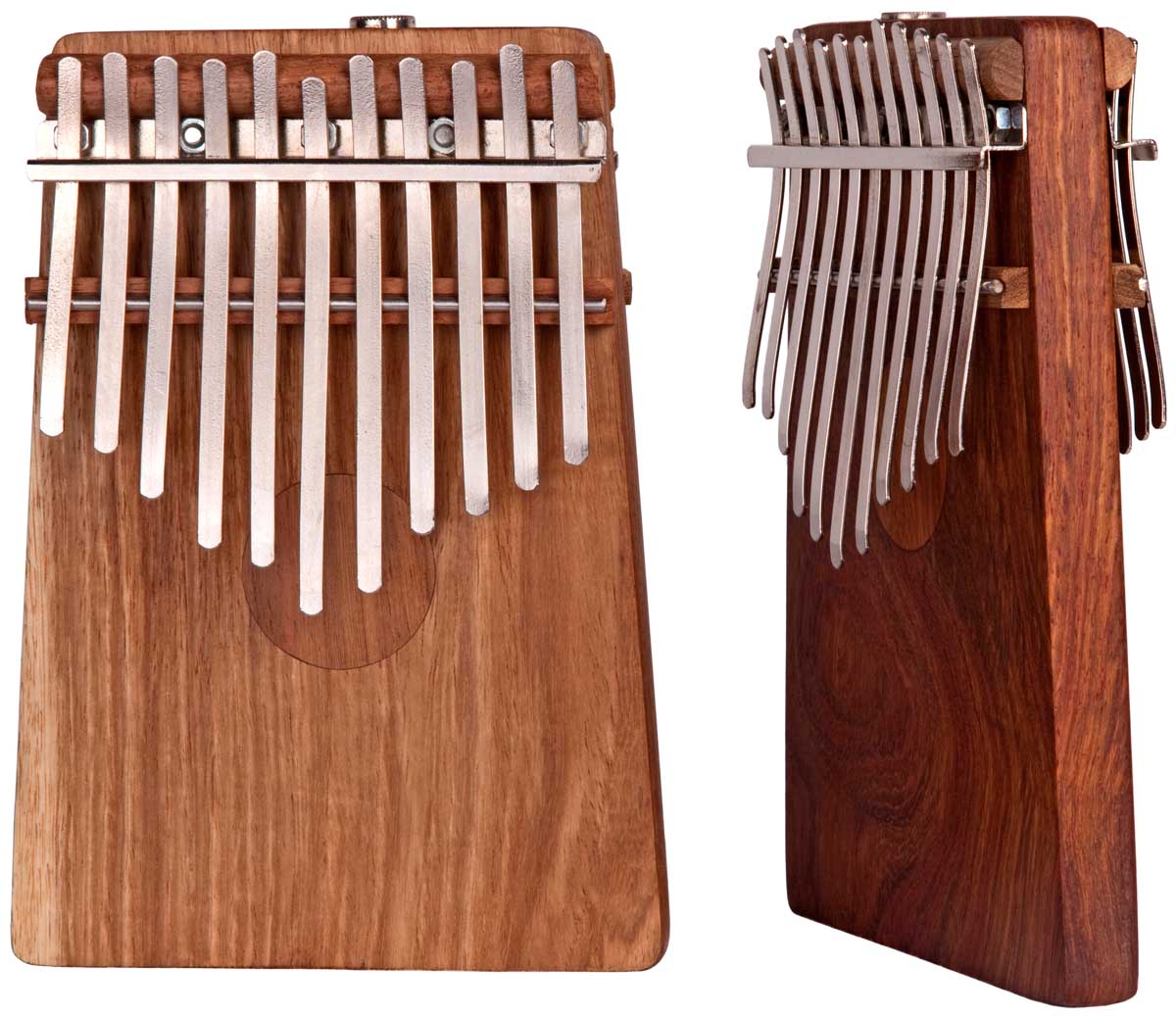 Double sided kalimba top