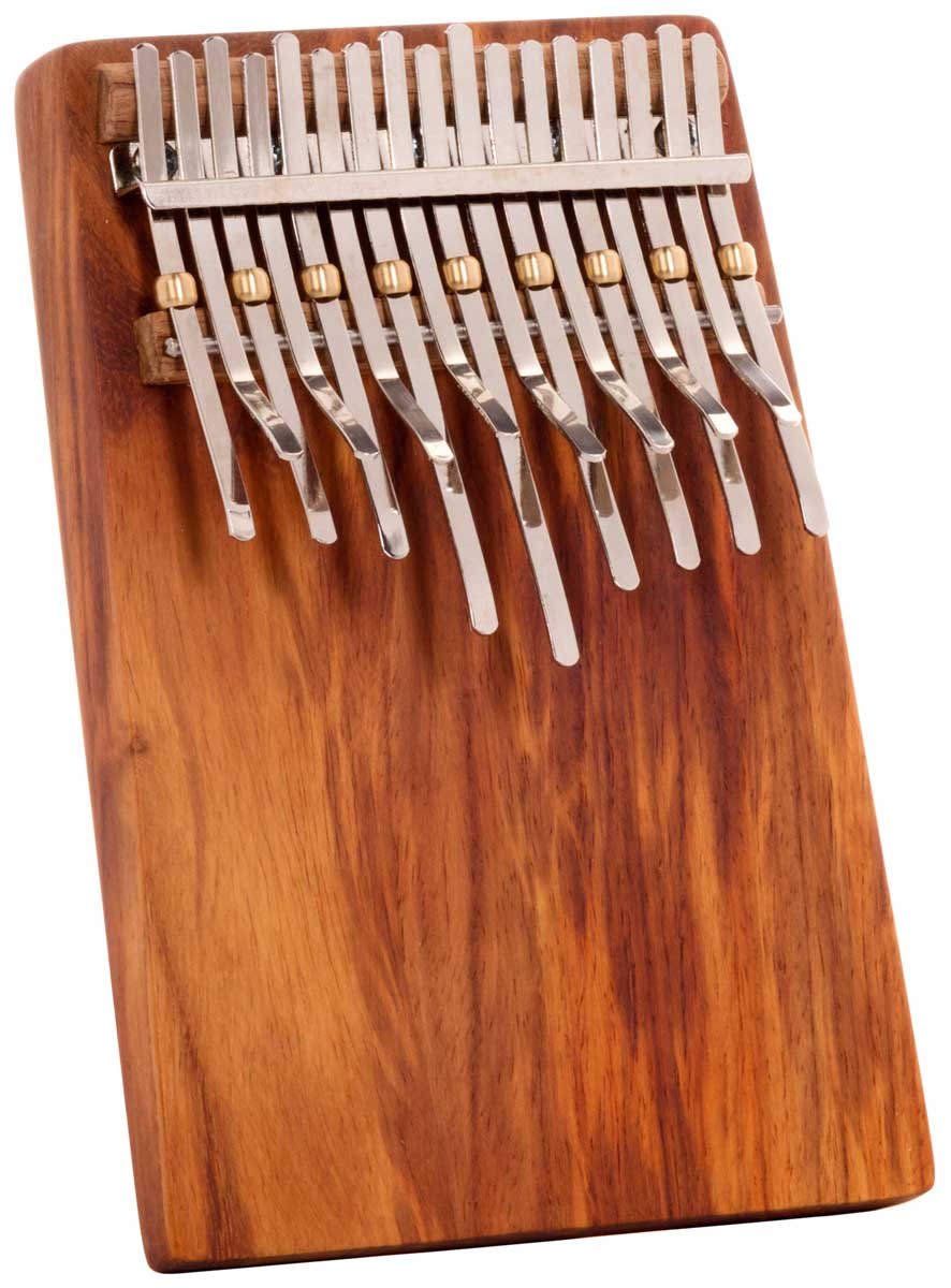 Karimba, Kalimba, snare-effect (mbira-like), 17 tones | Kalimba Hugh | Kalimbas | Instruments Products | Afroton