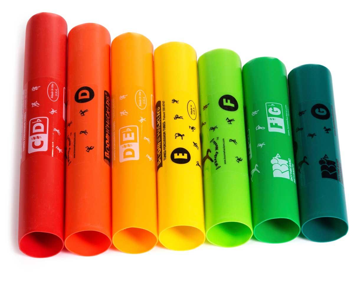 Boomwhackers, treble, 7 tones Boomwhackers Boomwhackers