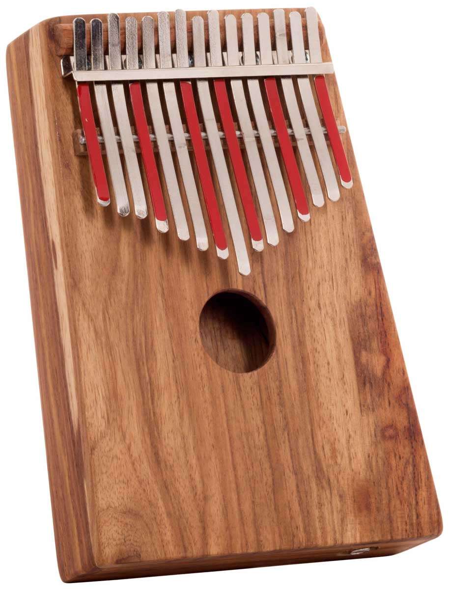 Kalimba, Alto, box, with pickup, 15 tones Kalimba Hugh Tracey