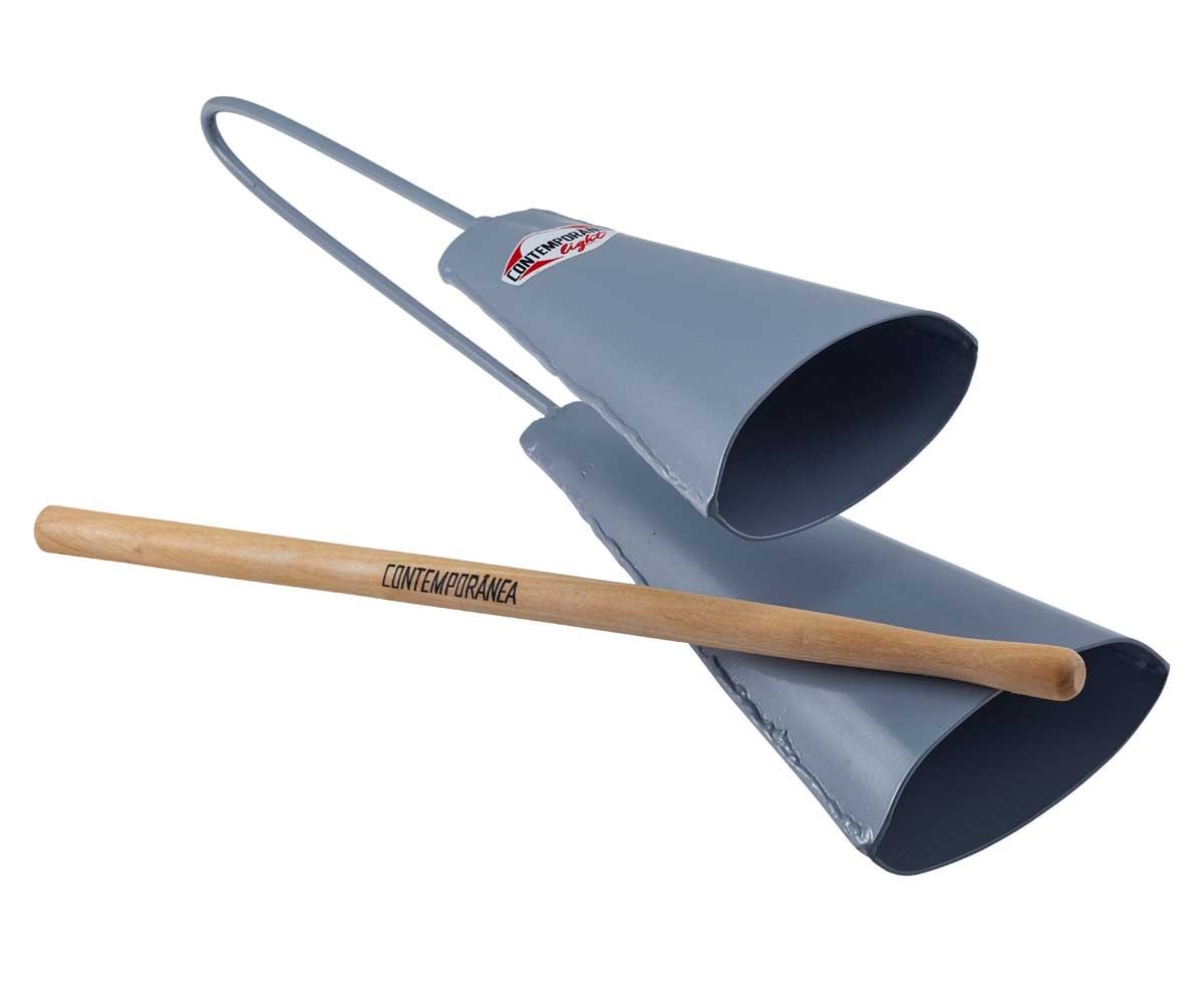 Agogo, groß, L 33cm Agogo Brasilianische Percussion Produkte